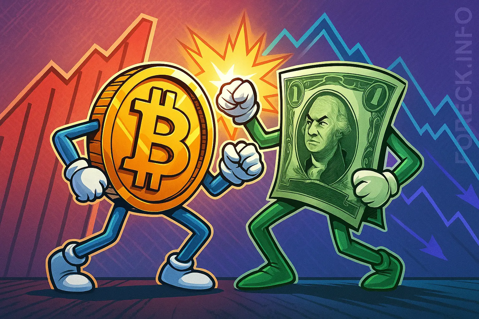 Биткоин против долга США: почему BTC — новый защитный актив