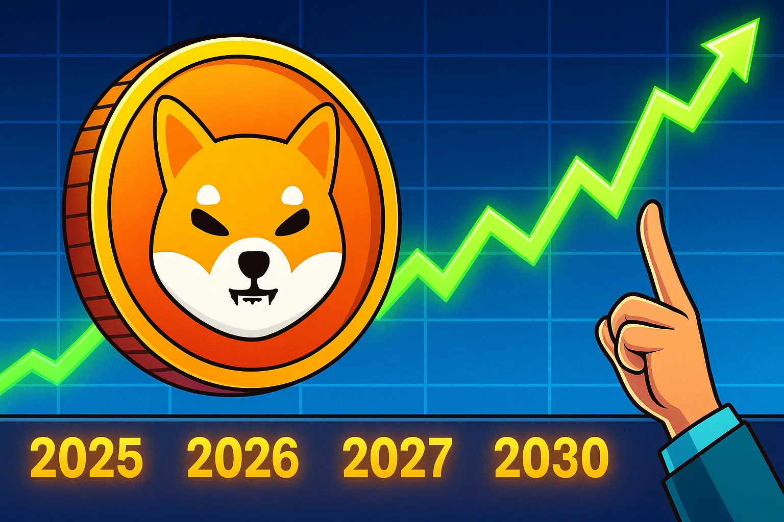 Когда Shiba Inu выстрелит: прогноз на 2025–2030 годы