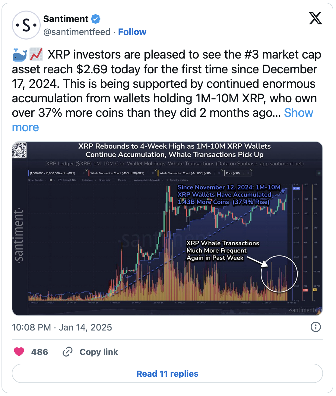 Прогноз цен XRP на завтра 