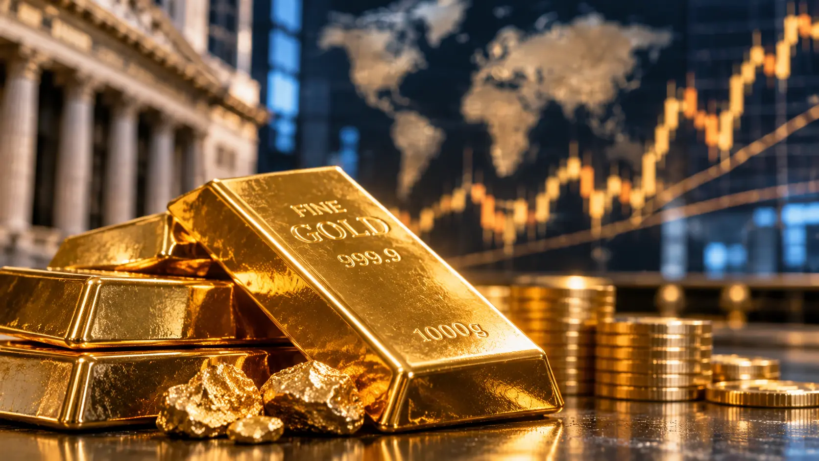 Прогноз курса XAU/USD: отток инвесторов из золота продолжается