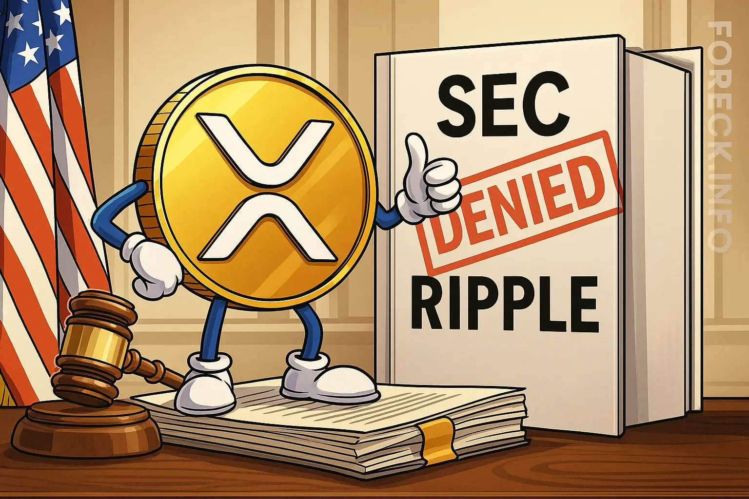 Судебный процесс SEC против Ripple, влияние на цену XRP, анализ поддержки и сопротивления