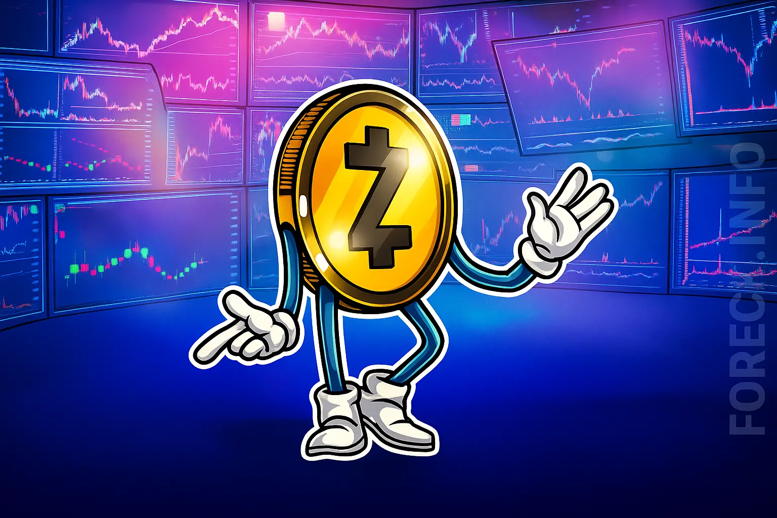 Падение Zcash: предупреждение Бутерина и прогноз снижения к 55$