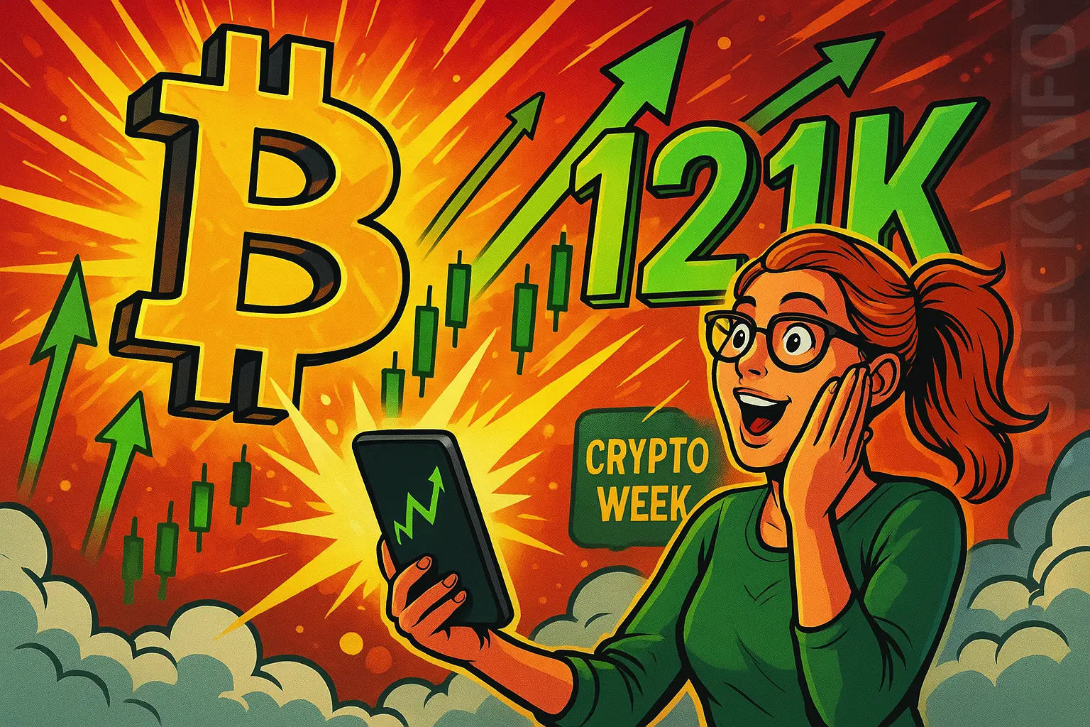 Биткоин бьет рекорд: цена выше 121 000$ — что дальше?