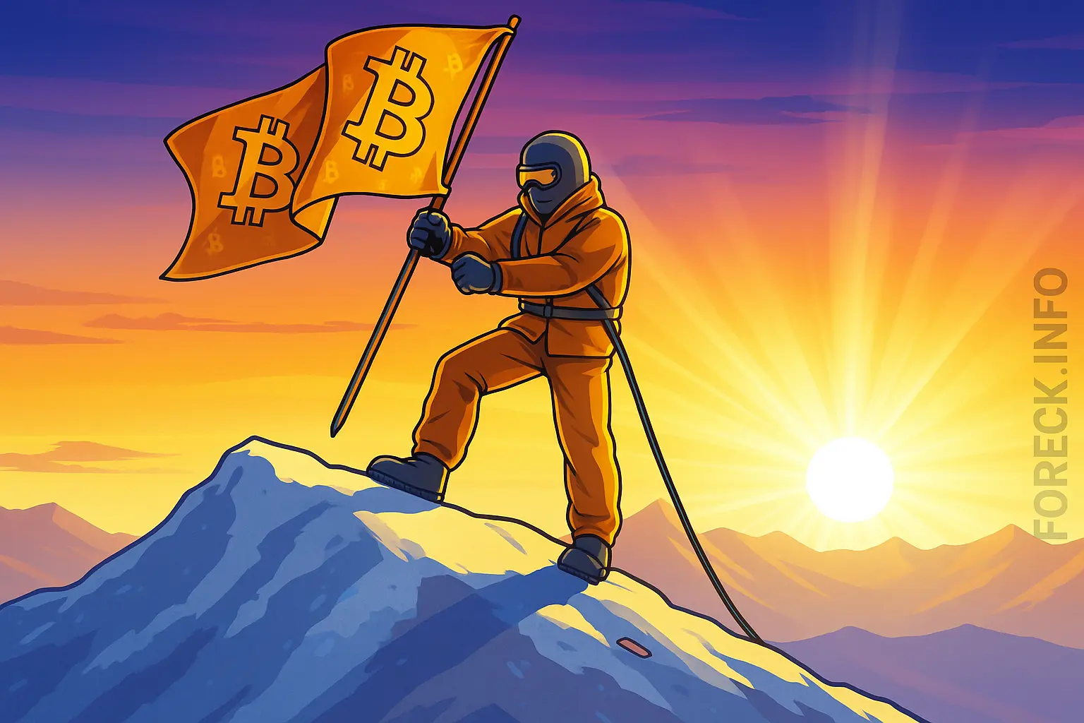 Биткоин пробивает новые уровни