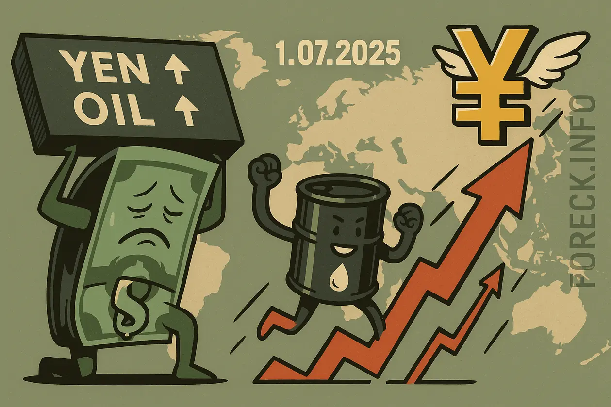 Forex Outlook July 2025: Dollar Under Pressure, Yen and Oil Rally