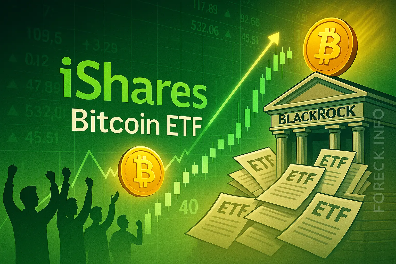 Почему iShares Bitcoin ETF от BlackRock бьёт рекорды — взгляд изнутри рынка