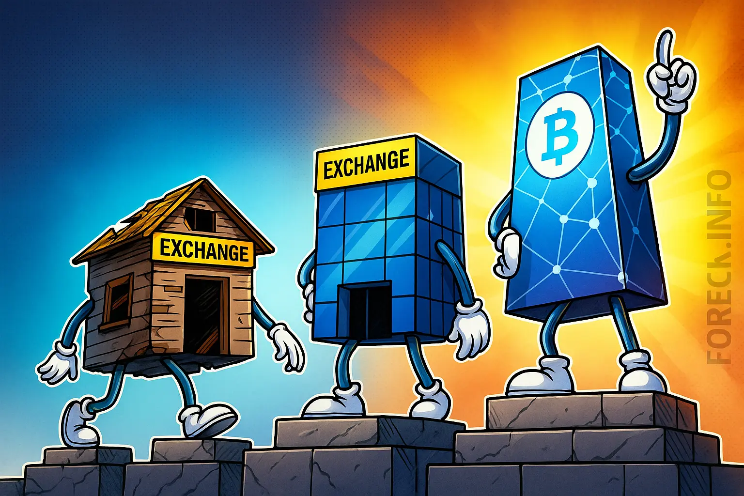  Эволюция криптобирж