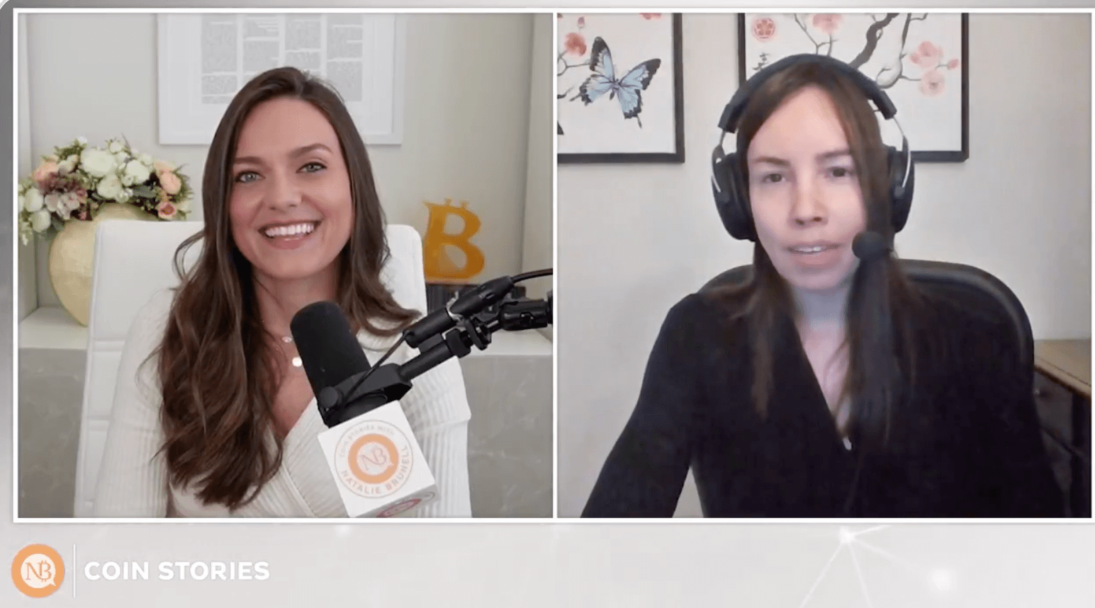 Лин Олден поговорила с ведущей Coin Stories Натали Брунелл 17 апреля 