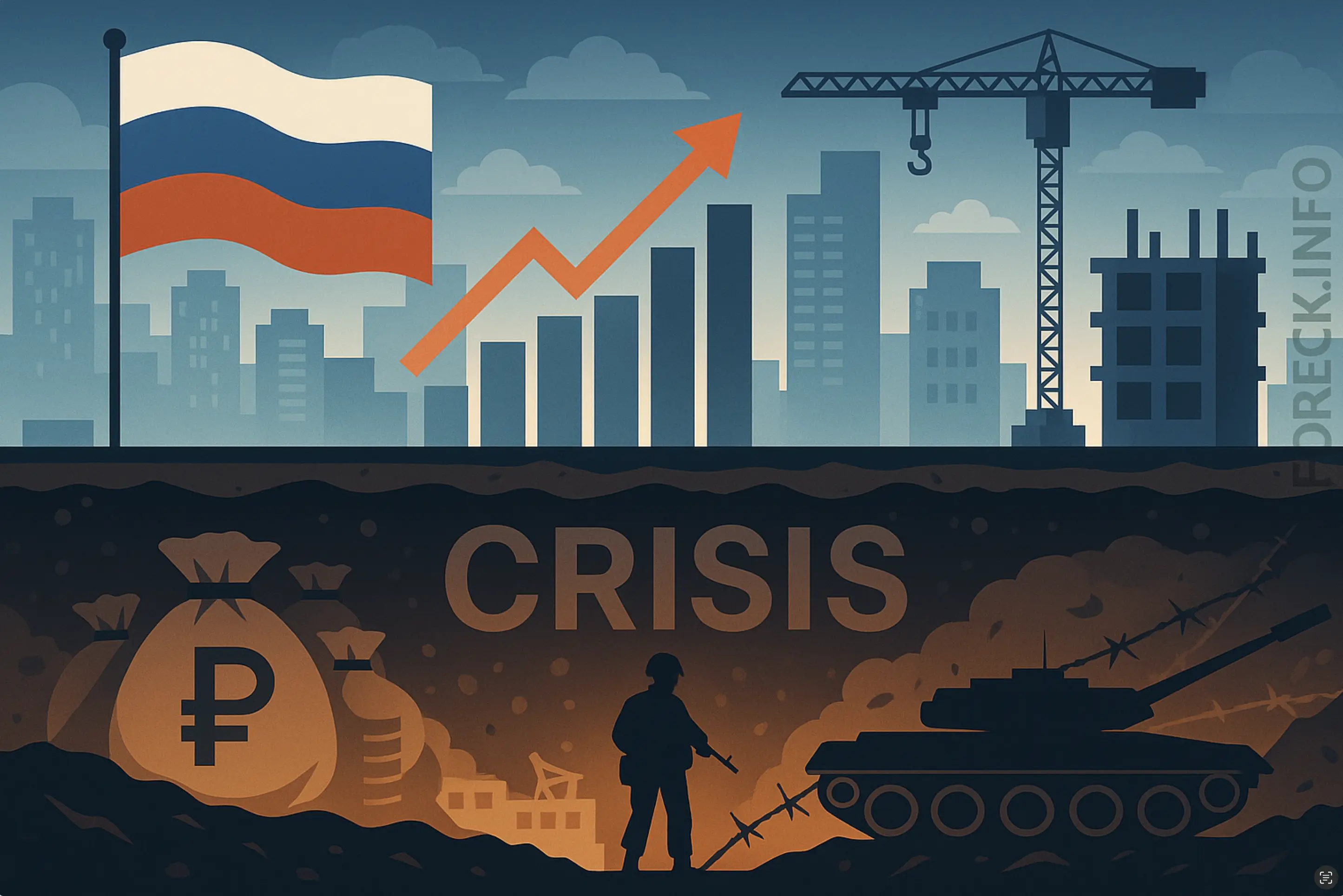 Рост ВВП и валютный парадокс: почему российская экономика застряла в кризисе